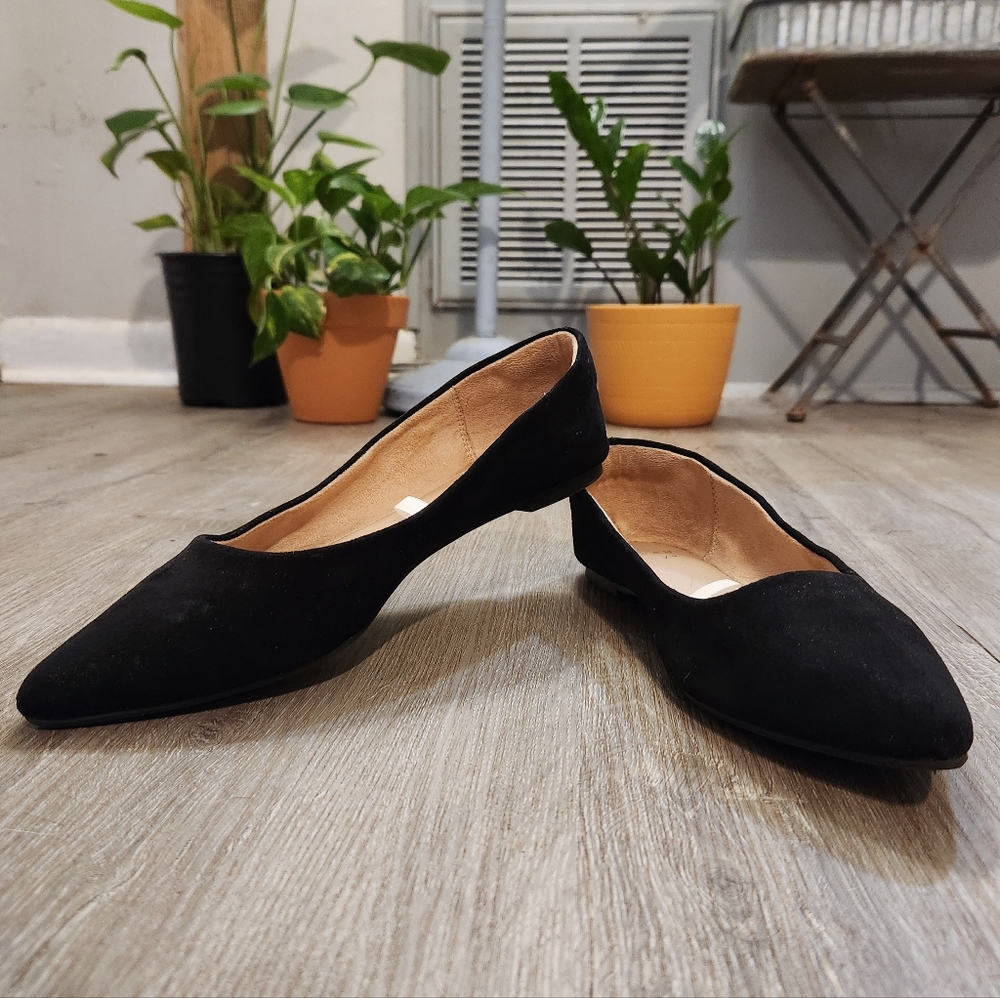 a new day Matte Black Flats Shoes Size 7